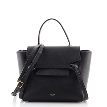 Celine Belt Bag Textured Leather Nano