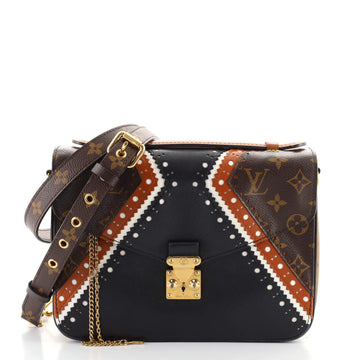 Louis Vuitton Pochette Metis Limited Edition Brogue Reverse Monogram Canvas and Leather