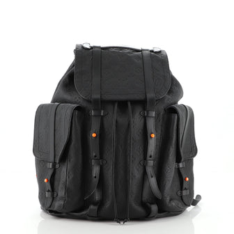 Louis Vuitton Christopher Backpack Monogram Taurillon Leather GM