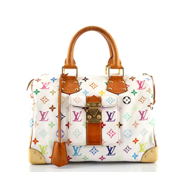 Louis Vuitton Speedy Handbag Monogram Multicolor 30