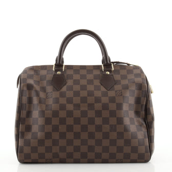 Louis Vuitton Speedy Handbag Damier 30