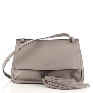 Gucci Bamboo Daily Flap Bag Leather