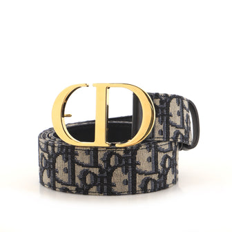 Christian Dior 30 Montaigne Belt Oblique Canvas Medium