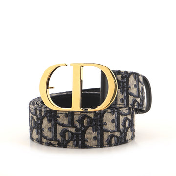 Christian Dior 30 Montaigne Belt Oblique Canvas Medium