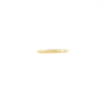Tiffany & Co. Classic Wedding Band Ring 18K Yellow Gold 2mm