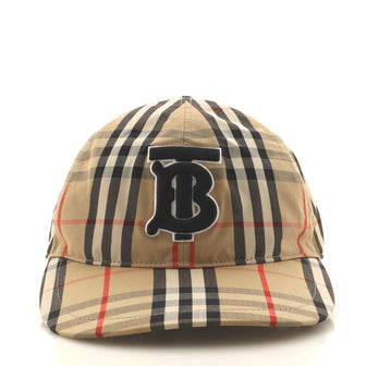 Burberry TB Baseball Cap Icon Stripe Cotton