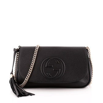 Gucci Soho Chain Strap Crossbody Leather Medium