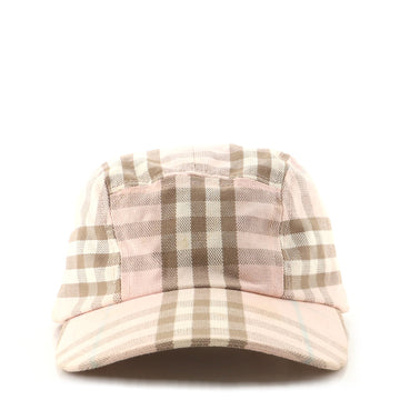 Burberry Baseball Cap Vintage Check Canvas