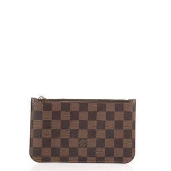 Louis Vuitton Neverfull Pochette Damier Small