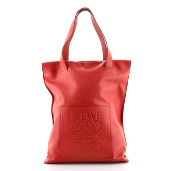 Loewe Shopper Tote Leather North South