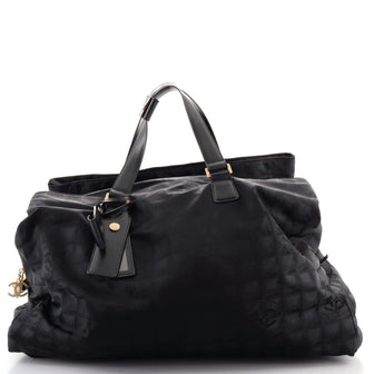 Chanel Travel Line Rolling Luggage Nylon