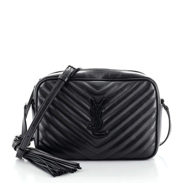 Saint Laurent Lou Camera Bag Matelasse Chevron Leather Small