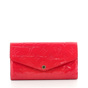 Louis Vuitton Sarah Wallet NM Monogram Vernis