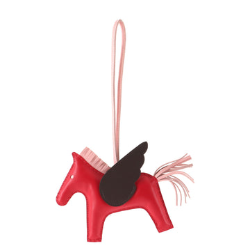 Hermes Pegase Rodeo Bag Charm Leather MM