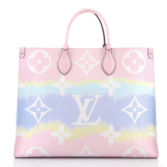 Louis Vuitton OnTheGo Tote Limited Edition Escale Monogram Giant GM