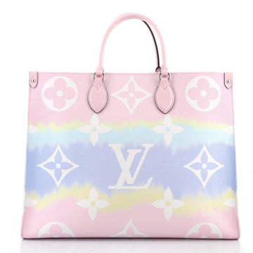 Louis Vuitton OnTheGo Tote Limited Edition Escale Monogram Giant GM