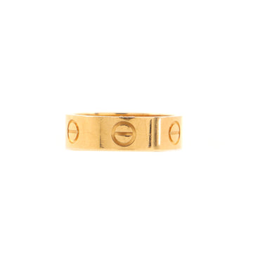 Cartier Love Band Ring 18K Yellow Gold