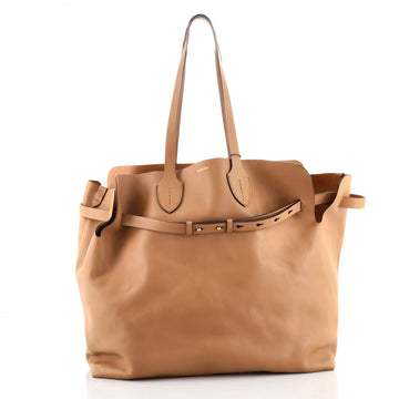 Burberry Belt Soft Tote Leather Large