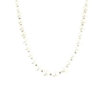 Tiffany & Co. Graduated Ball Necklace Sterling Silver