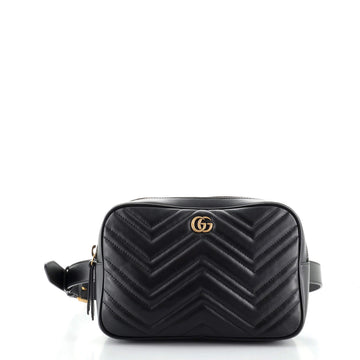 Gucci GG Marmont Square Belt Bag Matelasse Leather