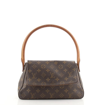 Louis Vuitton Looping Handbag Monogram Canvas Mini