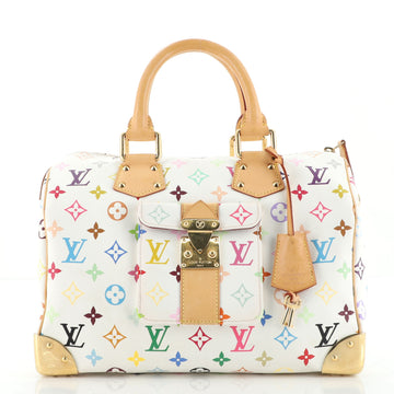 Louis Vuitton Speedy Handbag Monogram Multicolor 30