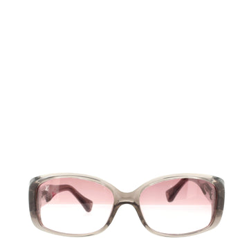 Louis Vuitton Soupcon Rectangular Sunglasses Glitter Acetate