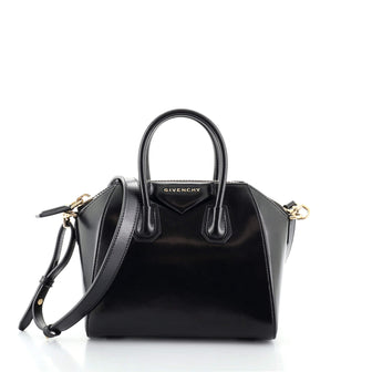 Givenchy Antigona Bag Glazed Leather Mini