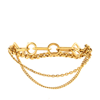 Louis Vuitton Vegas Multi-Chain Logo Bracelet Metal