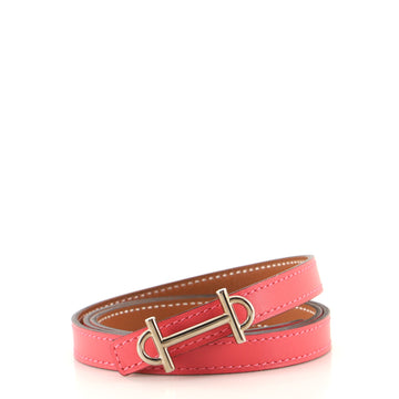 Hermes Gamma Reversible Belt Leather Thin