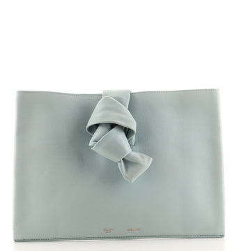 Celine Knotted Clutch Leather