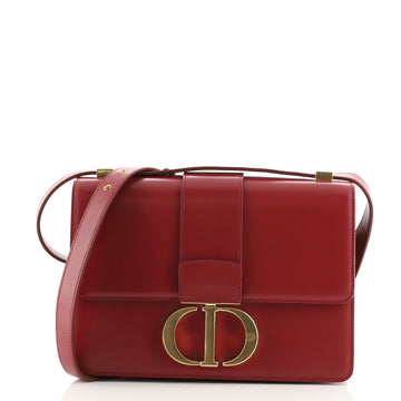 Christian Dior 30 Montaigne Flap Bag Leather