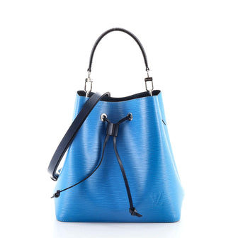 Louis Vuitton Blue Epi Leather NeoNoe MM Bag