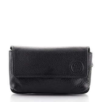 Gucci Interlocking Belt Bag Leather