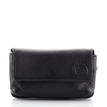 Gucci Interlocking Belt Bag Leather
