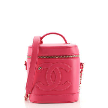 Chanel CC Mania Vanity Case Lambskin