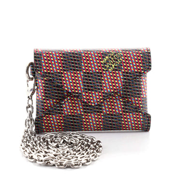 Louis Vuitton Kirigami Necklace Damier Monogram LV Pop Canvas