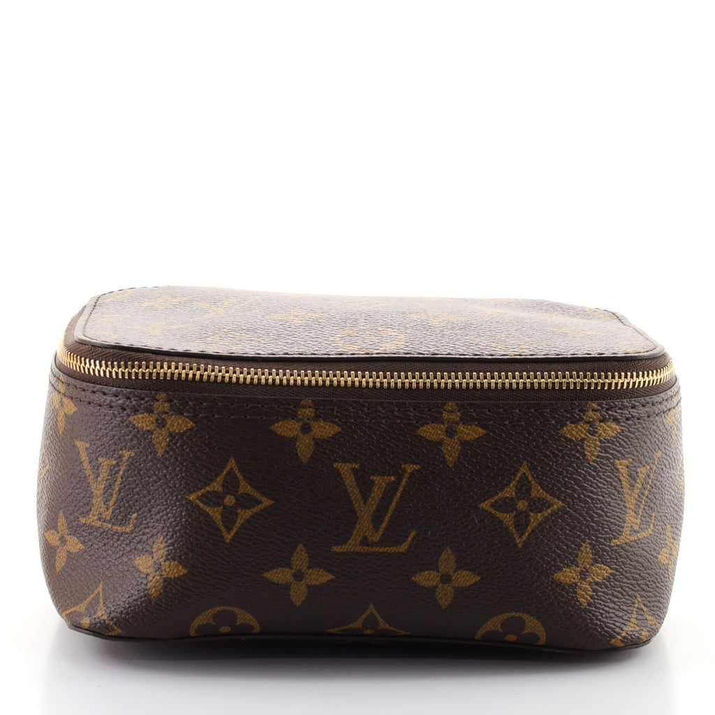 Louis+Vuitton+Packing+Cube+Cosmetic+Toiletry+Bag+PM+Brown+Canvas for sale  online