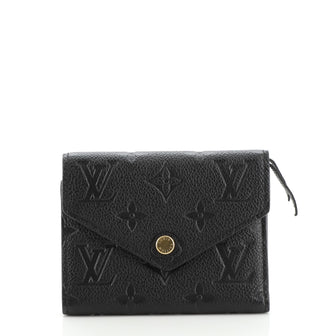 Louis Vuitton Victorine Wallet Monogram Empreinte Leather