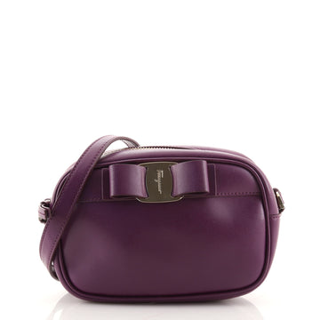Salvatore Ferragamo Vara Bow Camera Bag Leather