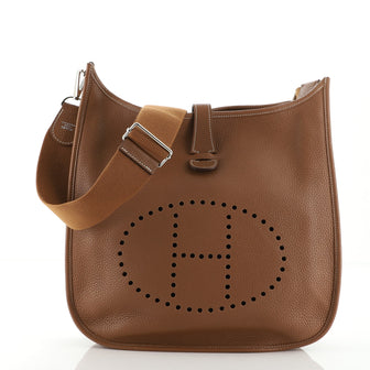 Hermes Evelyne Bag Gen III Clemence GM