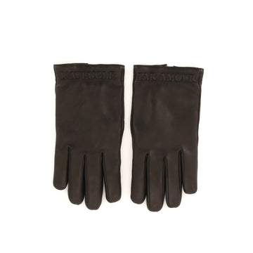 Gucci L'Aveugle Par Amour Gloves Leather