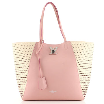 Louis Vuitton Lockme Cabas Perforated Leather