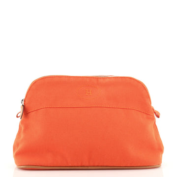 Hermes Bolide Travel Pouch Canvas MM