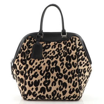 Louis Vuitton North South Bag Limited Edition Stephen Sprouse Leopard Chenille