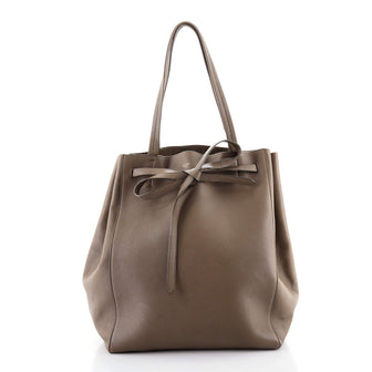 Celine Phantom Tie Cabas Tote Leather Medium