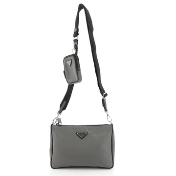 Prada Re-Edition Zip Messenger Bag Tessuto Small