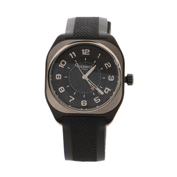 Hermes H08 Automatic Watch Titanium and Rubber 39