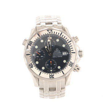 Omega Seamaster Diver 300M Chronometer Chronograph Automatic Watch Stainless Steel 41