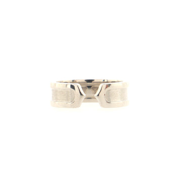 Cartier C de Cartier Ring 18K White Gold 6.5mm